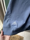 Adidas Golf 1/4 Zip Pullover Vest Mens Large Blue Sleeveless Tank Stretch — photo 3