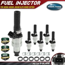 6Pcs New Fuel Injector for Nissan Maxima Jaguar XJS Alfa Romeo Milano Datsun 810
