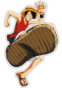 One Piece Luffy Anime Car Decal Sticker 005 Ebay