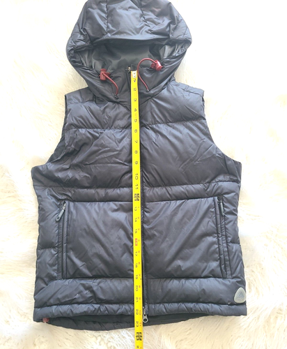 VINTAGE Nike ACG Vest Womens Small (4 - 6) Black Full Zip Down Outer Layer 3 - Picture 15 of 17