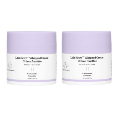 Pack of 2 Drunk Elephant Lala Retro Whipped Cream Creme 50 Ml
