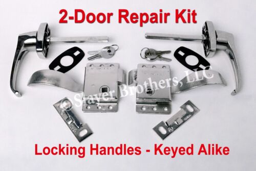 Left & Right Door Repair Kits - Tractors, Heavy Equipment, other off-road uses! - Picture 1 of 6