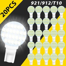 20x Super Bright T10/921/194 24 LED RV Trailer Interior Light Bulbs 6000K White
