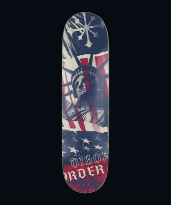 DISORDER SKATEBOARDS NYJAH 8.125” Disorder Nyjah Mirror 8.125