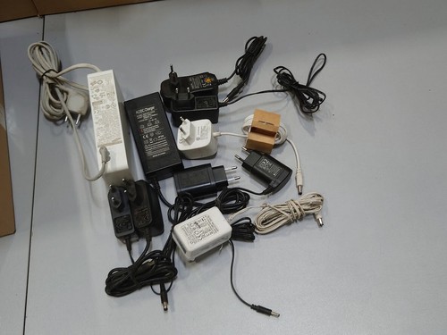 Lot of 10 Assorted AC/DC Adapters - Used, Working Condition