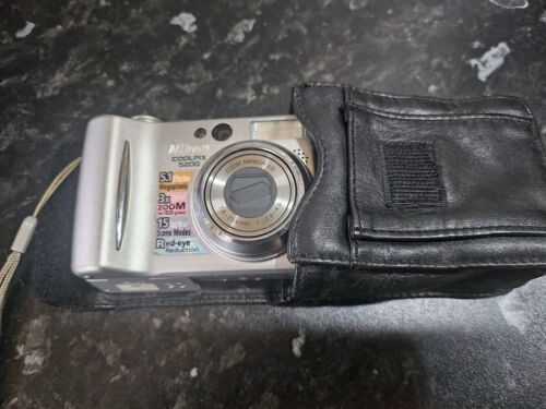 Nikon Digital Camera Coolpix 5200 5.1MP Silver Tested. see description - Picture 9 of 9