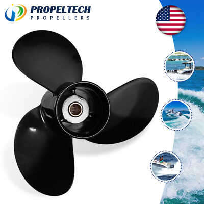 8.5 x 7.5 Aluminum Boat Propeller for Tohatsu Engine 8-9.8HP 3B2B64515-1 12Tooth