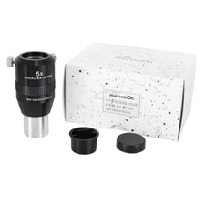 Maxvision 1.25 Inch 31.7mm 5X Apochromatic Power Barlow Lens Focal Extender Lens