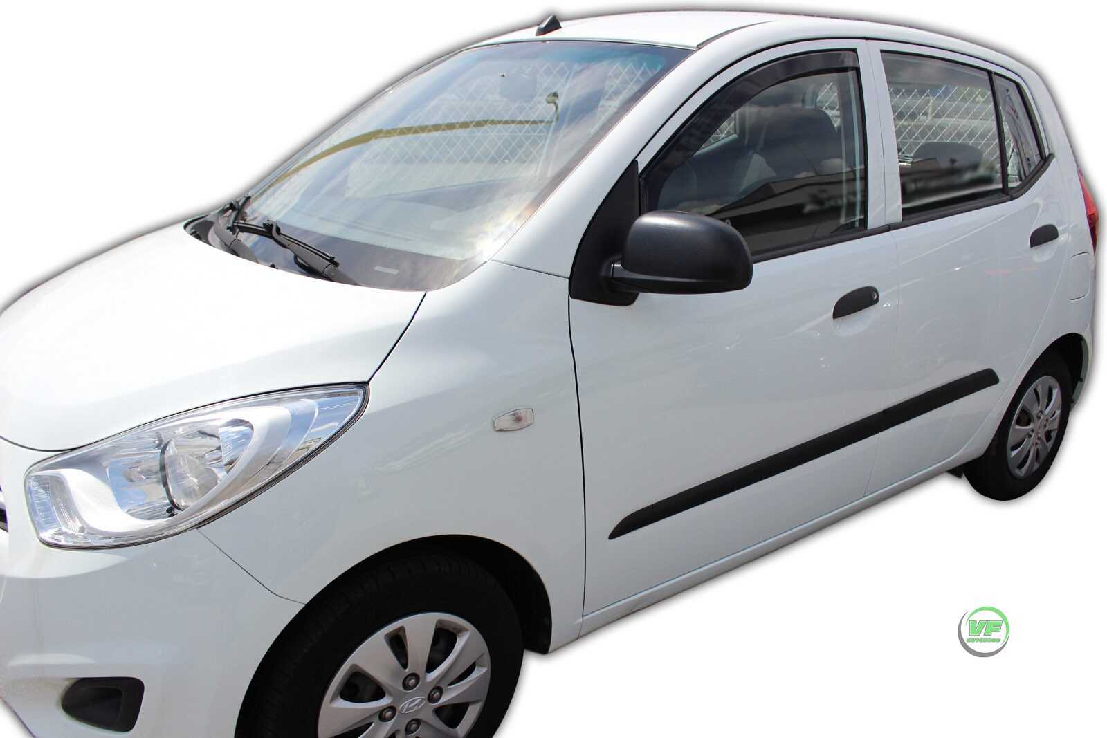 SET OF FRONT HEKO TINTED WIND DEFLECTORS for HYUNDAI i10 20082013 2pc eBay
