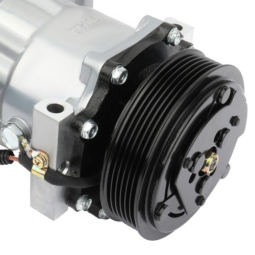 Compresor de aire acondicionado Jeep Cherokee Wagoneer Wrangler 1984-1996 1997 2,5 4,0 L - Imagen 5 de 11