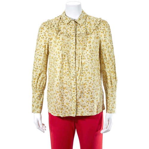 burberry ruffle shirt
