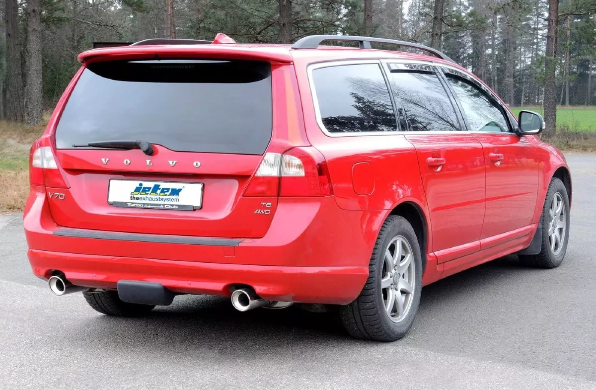 Volvo v70 performance exhaust outlet