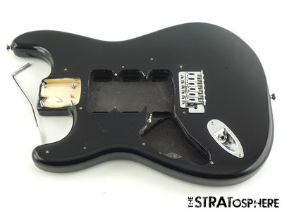 LEFTY Fender Squier Sonic Series Stratocaster Strat BODY + HARDWARE Black 