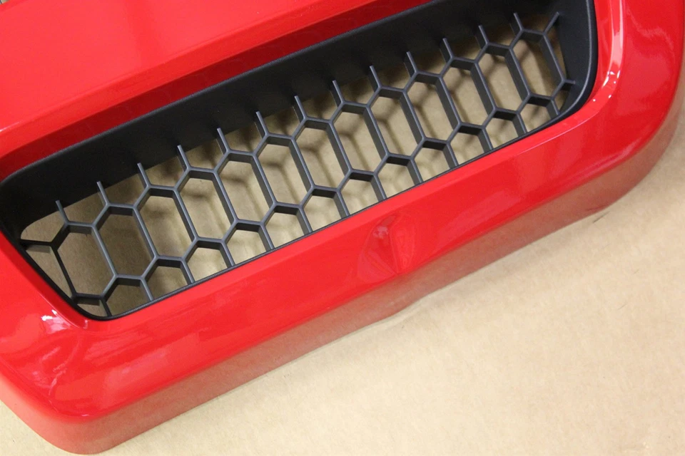 Rejilla DENT roja F250 Ford Super Duty 6C3Z 8200 CU nueva stock antigua nueva de fábrica OEM Foto 3 de 4