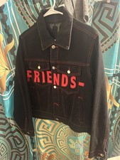 VLONE Friends Jean Jacket Mens Size Small Wor...