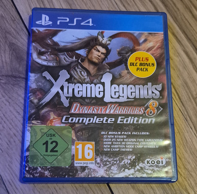 Koei Tecmo Dynasty Warriors 8 Xtreme Legends Complete Edition PS4 PAL USK 12 DLC