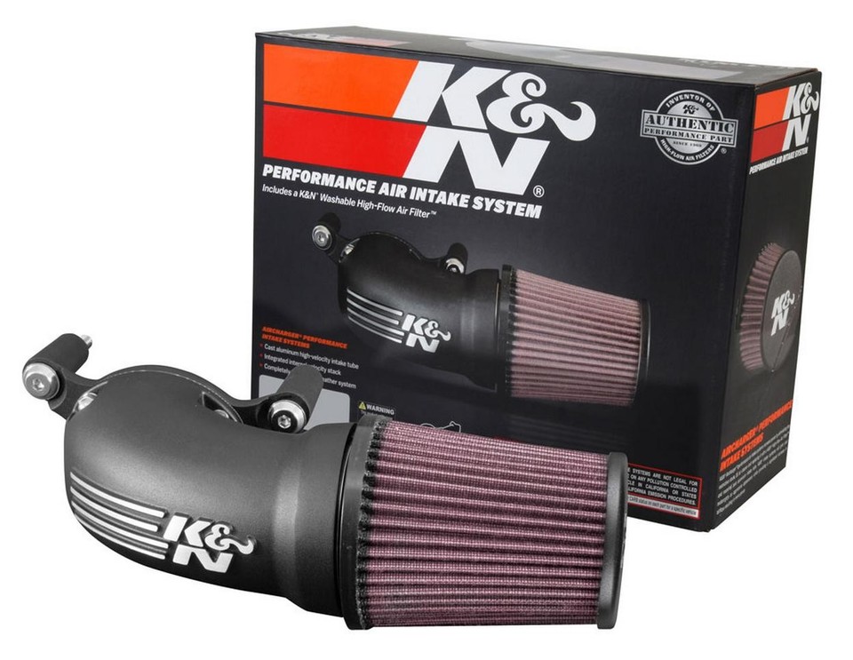 K&N Engine Cold Air Intake Performance Kit for 2015-2017 Harley ...