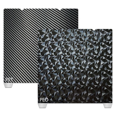 3D Upgraded PEO+PET Sheet 235x235m, Smooth PEO PET Build Plate Spring Steel P...