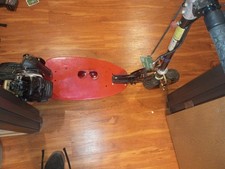 Bladez 330 Folding Motor Scooter 33cc 2-Stroke Engine Red Deck Complete