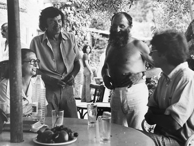 ANDRE VILLERS 1930-2016, Cesar & Claude Viseux 1970, silver print