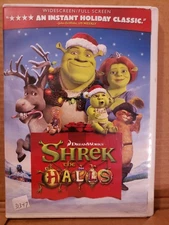 Shrek The Halls (DVD, 2008) disc only & art #31347 case available