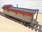NJ Custom Brass Korea 2-Rail O Gauge New York Central 11" Steel Caboose — photo 6