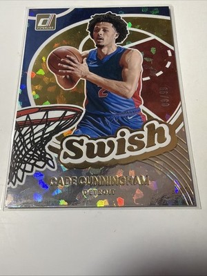 Panini Donruss 2025-26 Swish Cade Cunningham / 99 Detroit Pistons