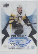 2016-17 Upper Deck Ice Premieres 199/299 Dominik Simon #IPA-DS Auto 1v7