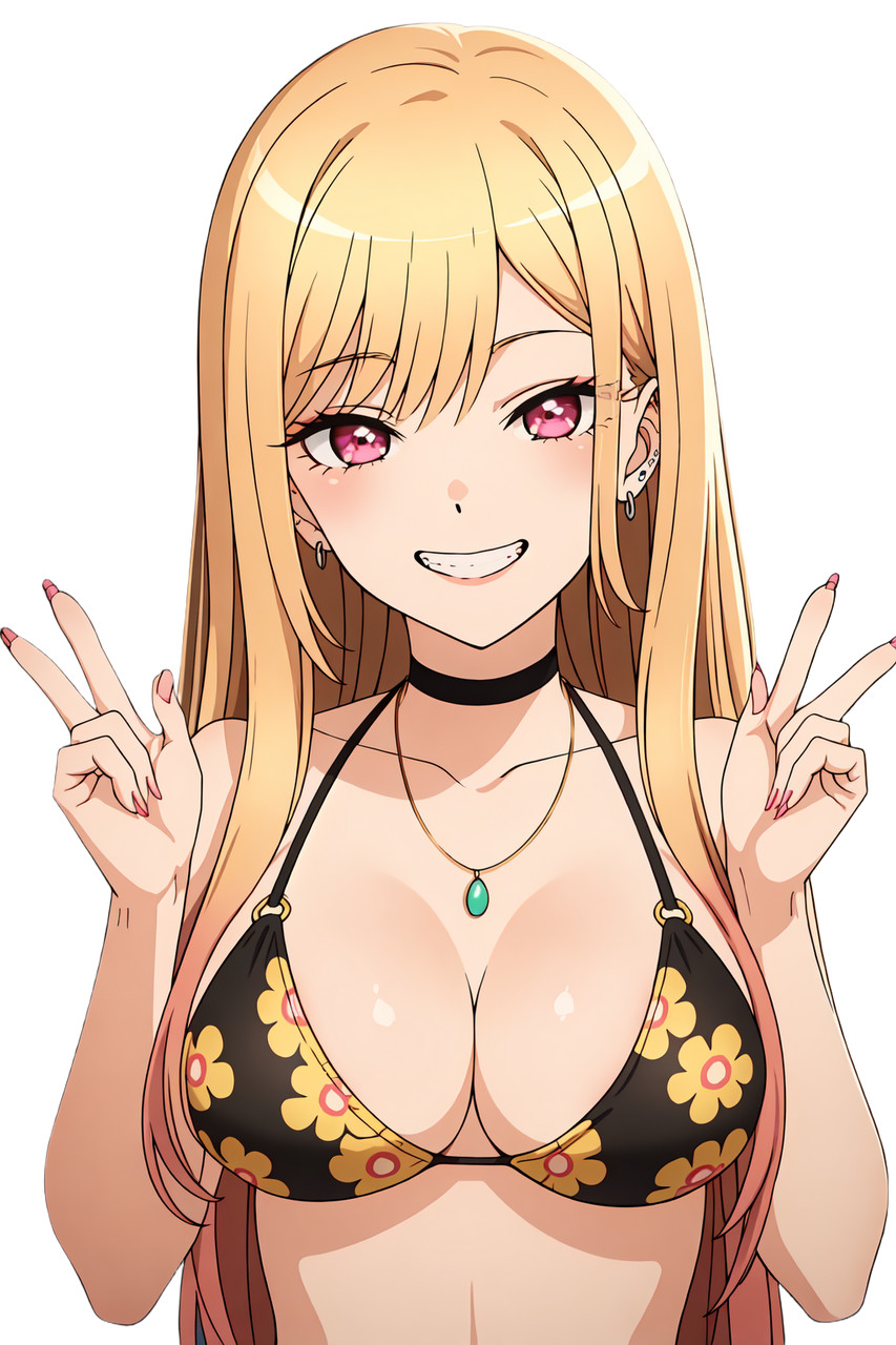Marin Kitagawa Bikini Vinyl Car Decal Sticker 7" Weatherproof