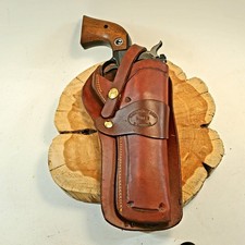 Vtg EL PASO SADDLERY, TEXAS CLASSIC OLD WEST STYLES HOLSTER, HANDMADE