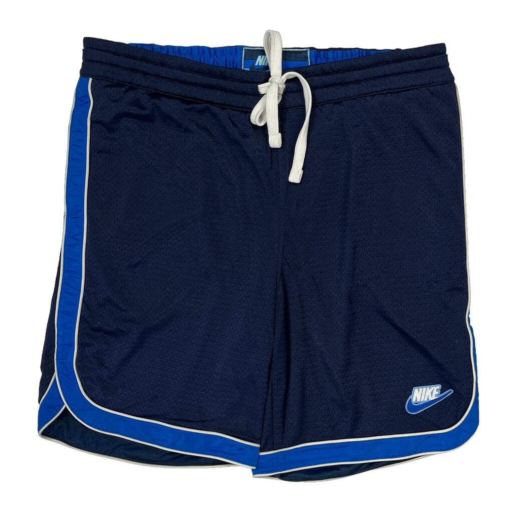 Nike Sport Shorts - Large Navy Polyester