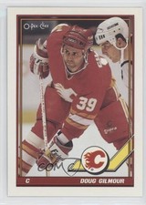 1991-92 O-Pee-Chee Doug Gilmour #208 HOF 09at