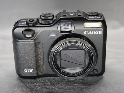 Canon PowerShot G12 digital camera - faulty damaged incomplete repair #1169