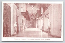 Gallery Of Flags And Patriots Pan American Union Building Divided Back Postcard