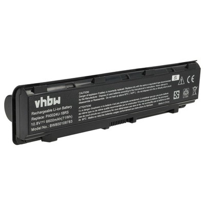 Akku für Toshiba Satellite Pro L875D L855D L870 L870D L875 L855 6600mAh 10,8V