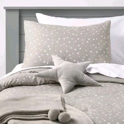 5pc Full/Queen Star Value Multi-Piece Bedding Set Gray - Pillowfort