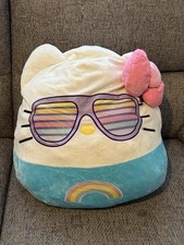 Squishmallows 24" Hello Kitty Rainbow Sunglasses Sanrio *See description* 