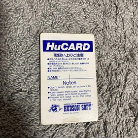 PC Engine HuCARD Super Star Soldier Game Cartridge Hudson Soft Tested w/Case