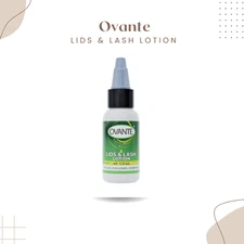 Ovante Lids & Lash Lotion 1oz – Demodex Eyelid Itch, Blepharitis & Dry Eye Care