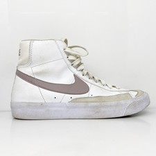Nike Boys Blazer Mid 77 DA4086-121 White Basketball Shoes Sneakers Size 6Y