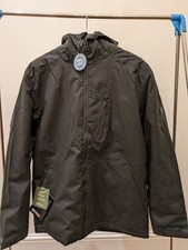 Regatta Brite Light Waterproof Breathable Hooded Jacket LED Coat Grey UK L BNWT