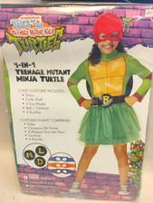 New Nickelodeon Tales Of The Teenage Mutant Ninja Turtles 4 In 1 Costume Kids