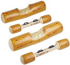 Inflatable Joust Set   Pool Battle Game with Ride-On Floats  Boppers, Log, Brow