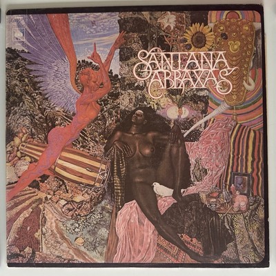 Santana Abraxas LP Vinyl Schallplatte  CBS England pressing 1970