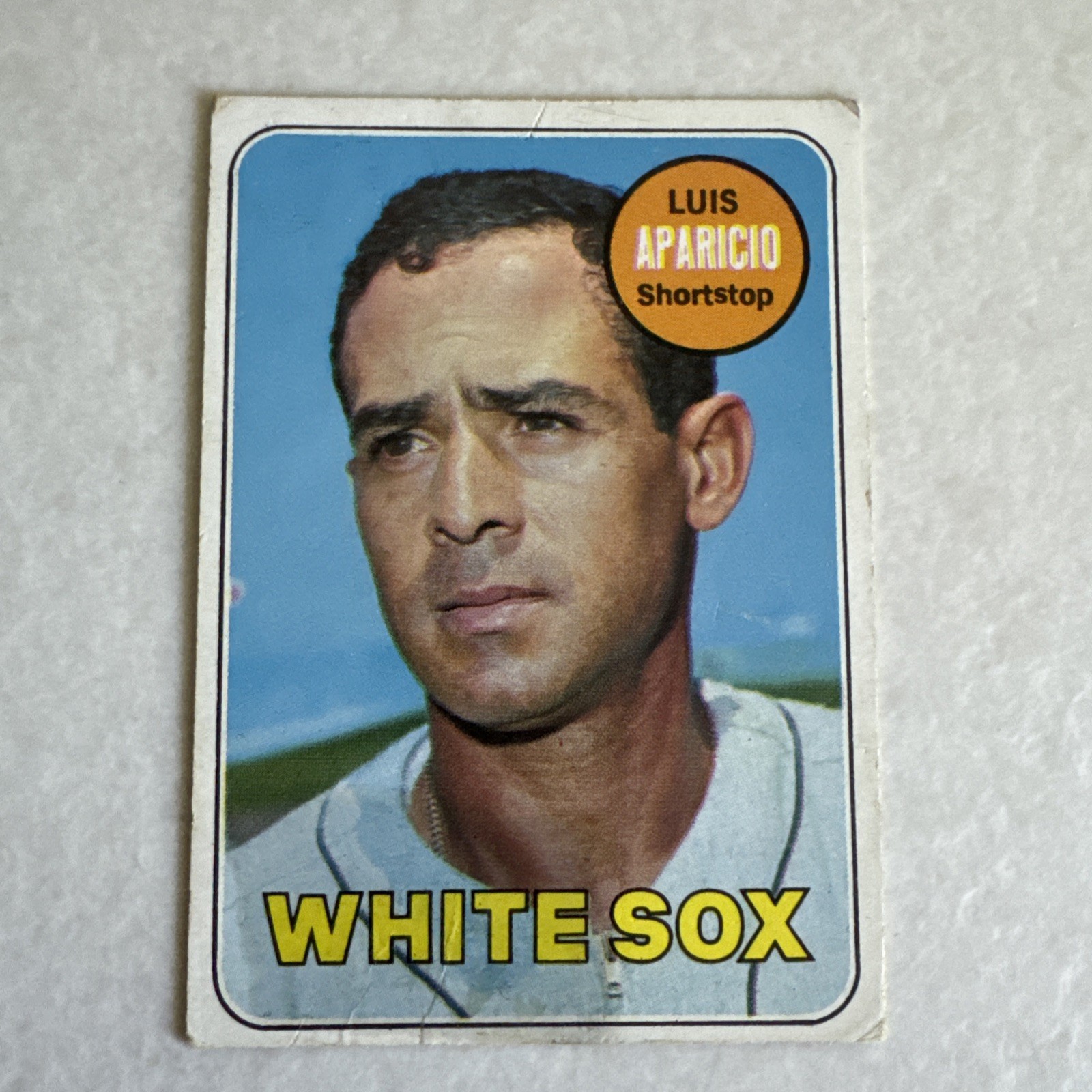 1969 Topps Luis Aparicio #75 CHICAGO WHITE SOX    HOF