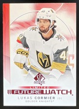 LUKAS CORMIER 2024-25 Upper Deck SP Authentic Limited Red #118 RC Future Watch