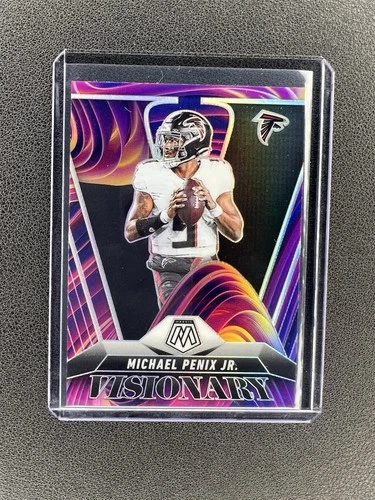2025 Panini Mosaic - Visionary Michael Penix Jr. #1 Case Hit SSP