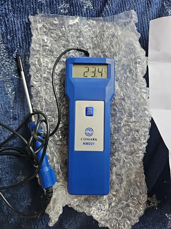 Comark Digital Thermometer Including Probe Model KM221/CAL FRIDGES TEMP CHECK - Image 4 of 4