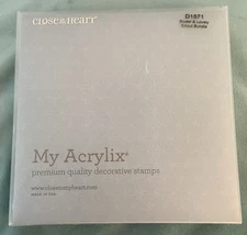 Close To My Heart ~My Acrlix  stamp set~D1571 Sweet & Lovely~Used~