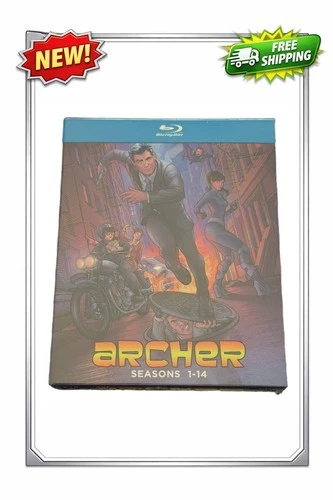 Archer: Seasons 1-14(BLU-RAY, 7-Disc) Sealed